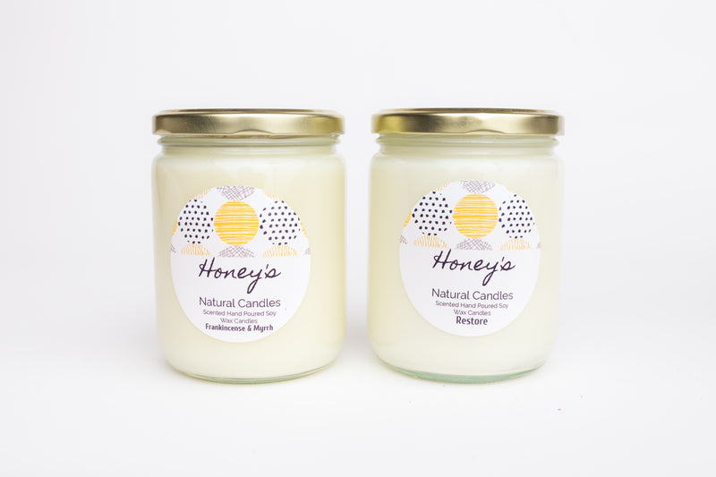 Honey's Natural Candles: The Birth of Highly Fragrant, Non-Toxic Soy Candles