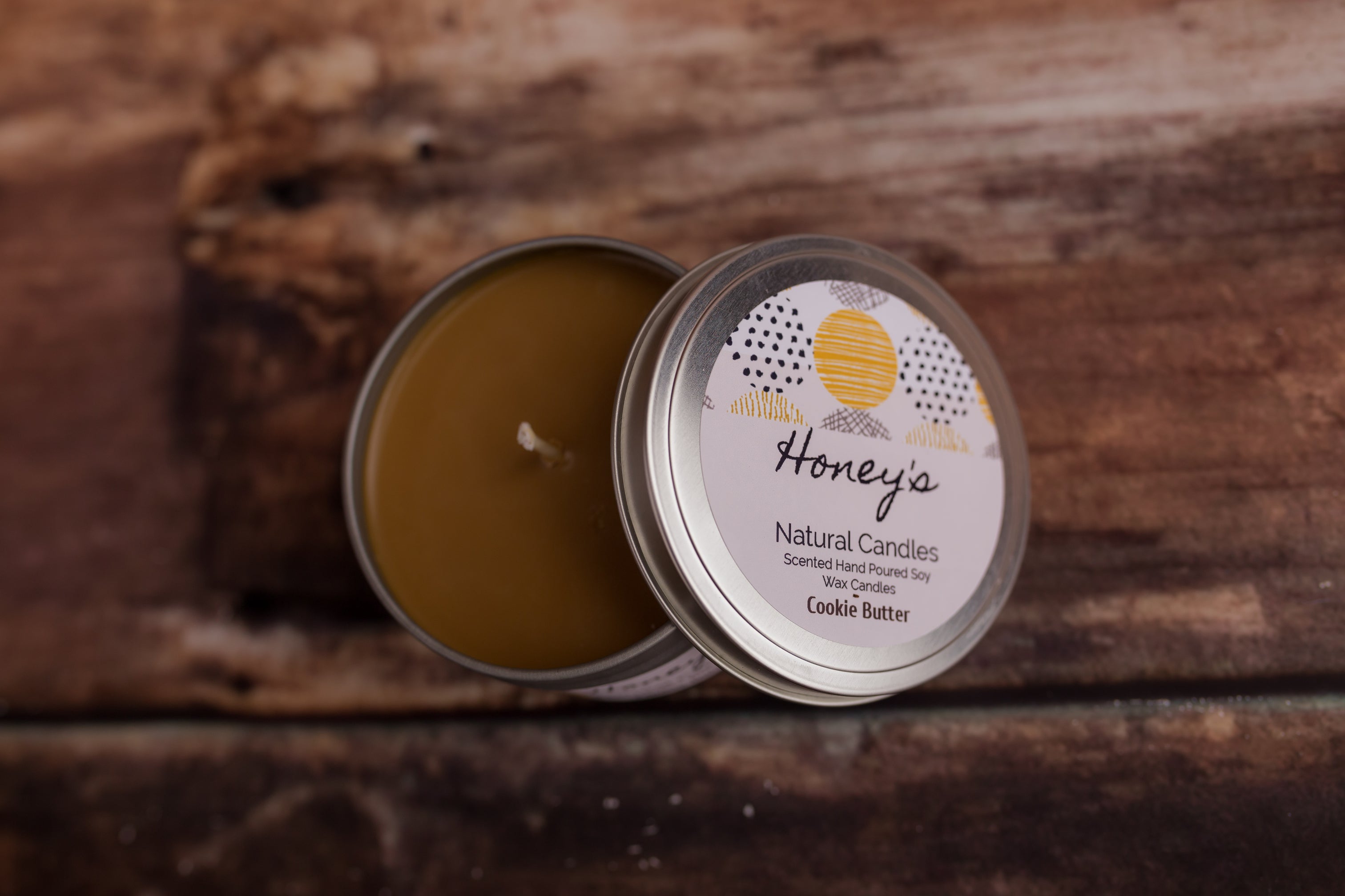 'Cookie Butter' Scented Candle Honey's Natural Candles